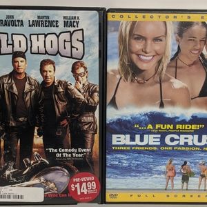 “Blue Crush” and “Wild Hogs” DVDs